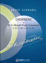 Cadenzas to W.A. Mozart's Piano Concertos : - Artur Schnabel