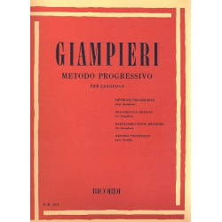 Metodo progressivo : per saxofono - Alamiro Giampieri