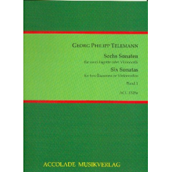 6 Sonaten Twv 40:101-106 Heft 1 - Georg Philipp Telemann