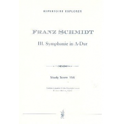 Sinfonie A-Dur Nr.3 : - Franz Schmidt