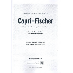 Capri-Fischer - Klavier-Partitur - Gerhard Winkler