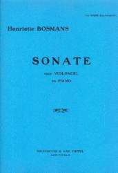 Sonata for cello and piano - Henriette Bosmans