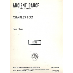 Ancient Dance aftre Ravel : for harp - Charles Fox