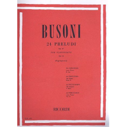 24 preludi op.37 vol.2 : - Ferruccio Busoni