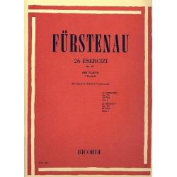 26 esercizi op.107 Band 1 : für Flöte - Anton Bernhard Fürstenau