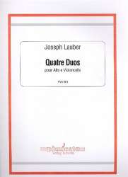 4 duos : pour alto - Joseph Lauber