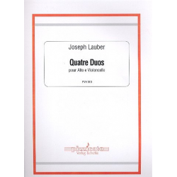 4 duos : pour alto - Joseph Lauber