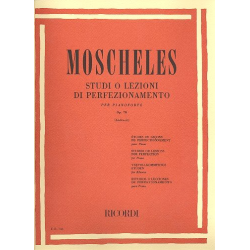 STUDI O LEZIONI DI - Ignaz Moscheles