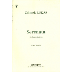 Serenata : for brass quintet - Zdenek Lukas
