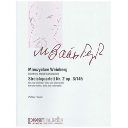 Streichquartett Nr.2 op.3 : - Mieczyslaw Weinberg