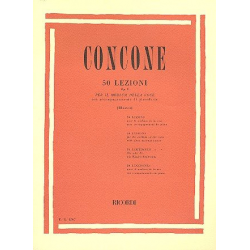 50 lezioni op.9 : - Giuseppe Concone