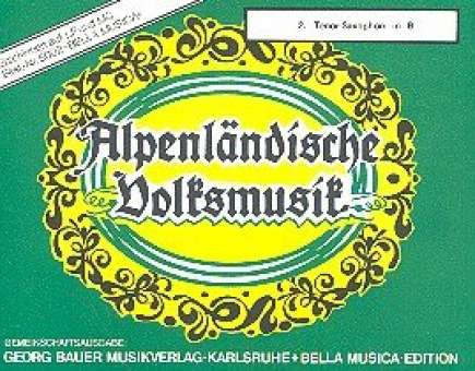 Alpenländische Volksmusik - 09 Tenorsaxophon 2 Bb