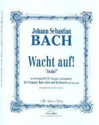 Wachet auf BWV20 : für Bass, Trompete - Johann Sebastian Bach