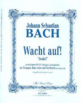 Wachet auf BWV20 : für Bass, Trompete