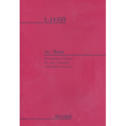 Ave Maria : per mezzosoprano - Luigi Luzzi