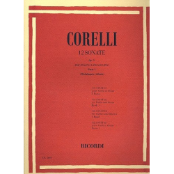 12 Sonaten op.5 Band 1 (Nr.1-6) : - Arcangelo Corelli