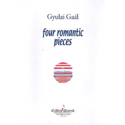4 romantic Pieces : - Gyulai Gaál