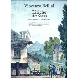 Art Songs (+2 CD's) : for voice and piano - Vincenzo Bellini