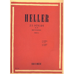 25 Studi op.45 : per pianoforte - Stephen Heller