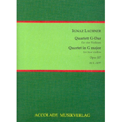 Quartett Op. 107 - Ignaz Lachner