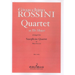 Quartet B flat major : - Gioacchino Rossini