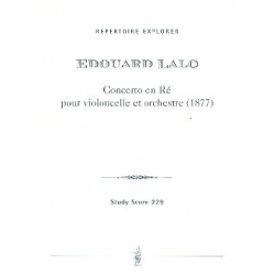 Konzert d-Moll für Violoncello und Orchester - Edouard Lalo