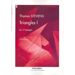 Triangels no.1 : for 3 trumpets - Thomas Stevens