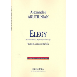Elegy for trumpet (flugelhorn) and strings - for trumpet and piano - Alexander Arutjunjan