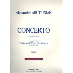 Concerto for Tuba and Concert Band (Score) - Alexander Arutjunjan