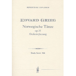 Norwegische Tänze op.35 : für Orchester - Edvard Grieg