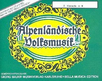 Alpenländische Volksmusik - 04 Klarinette 2 Bb