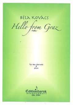 Hello from Graz - Polka for two clarinets & piano