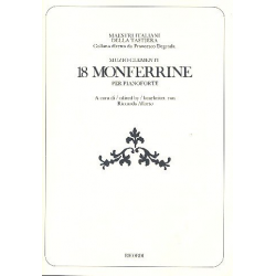 18 Monferrine : für Klavier - Muzio Clementi