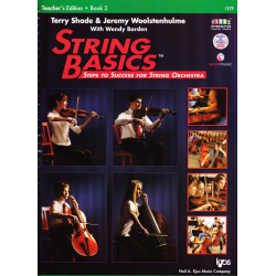 String Basics 3 - Lehrerband / Teacher's Edition - Jeremy Woolstenhulme