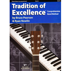 Tradition of Excellence Book 2 - Piano/Guitar Accompaniment - Bruce Pearson