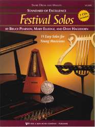 Standard of Excellence: Festival Solos Book 1 - Snare Drums & Mallet Percussion - Diverse