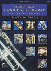 Foundations for Superior Performance - Altsaxophon / Eb Alto Saxophone - Richard Williams & Jeff King