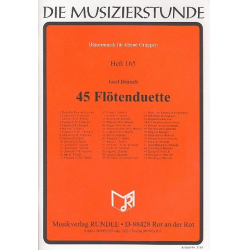 45 Flötenduette - Josef Bönisch