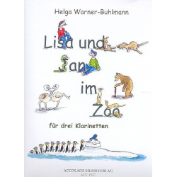 Lisa und Jan im Zoo - Helga Warner-Buhlmann