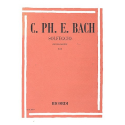Solfeggio : per pianoforte - Carl Philipp Emanuel Bach