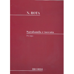 Sarabanda e toccata : per arpa - Nino Rota