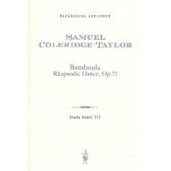 Bamboula - Rhapsodic Dance op.75 : - Samuel Coleridge-Taylor