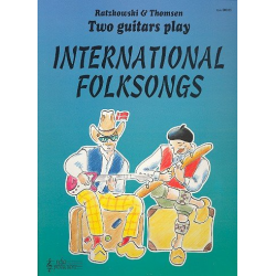 Zwei Gitarren spielen internationale Volkslieder