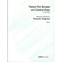 25 baroque and classical Duets vol.1 : - Kenneth Singleton