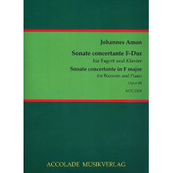 Sonate Concertante F-Dur Op. 88 - Johannes Amon