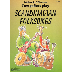 Zwei Gitarren spielen skandinavische Volkslieder