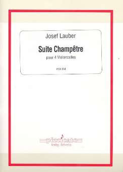 Suite Champetre : pour 4 violoncelles