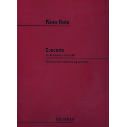 Concerto per trombone e orchestra per trombone e pianoforte - Nino Rota