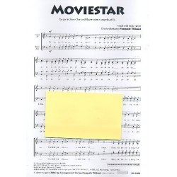Moviestar : für gem Chor a cappella - Harpo