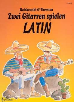Zwei Gitarren spielen Latin